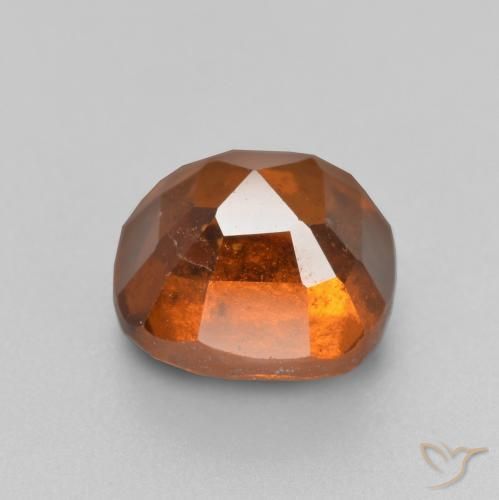 Granato hessonite Arancione Ambra naturale da 2.32 ct, Cuscino, VS-SI