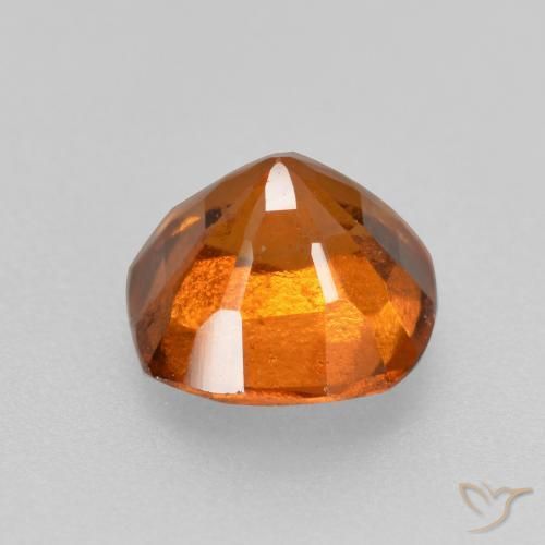 Granato hessonite Arancione scuro naturale da 1.42 ct, Cuscino, VS-SI