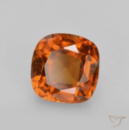 Granato hessonite Arancio medio-scuro naturale da 2.08 ct, Cuscino, VS-SI