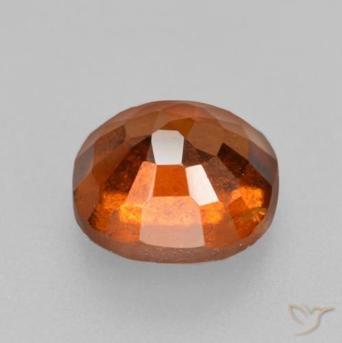 Granato hessonite Arancione rossastra naturale da 2.08 ct, Cuscino, VS-SI