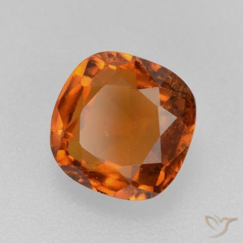 Granato hessonite Arancio Medio naturale da 2.13 ct, Cuscino, VS-SI