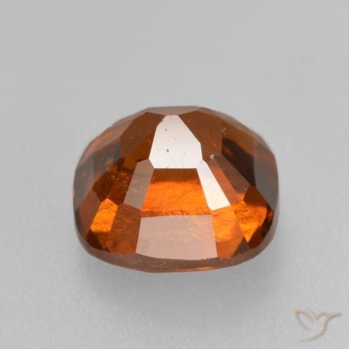 Granato hessonite Arancione scuro naturale da 2.16 ct, Cuscino, VS-SI