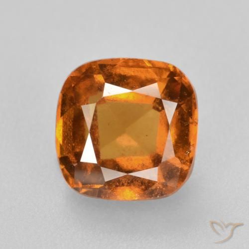 1.81ct Naturale Arancio Terra Granato hessonite, Cuscino, VS-SI