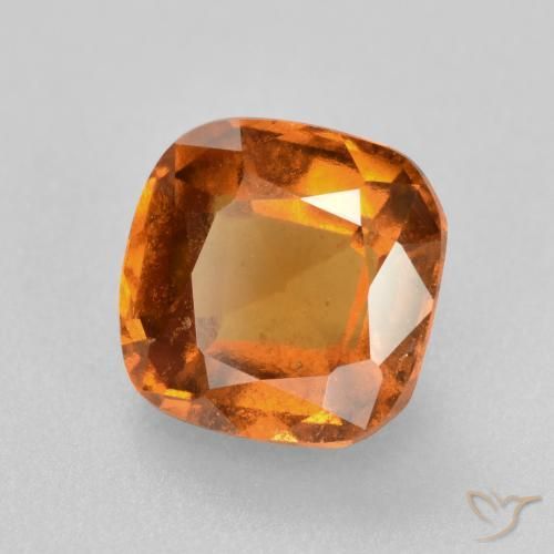 Granato hessonite Arancio Terra naturale da 1.81 ct, Cuscino, VS-SI
