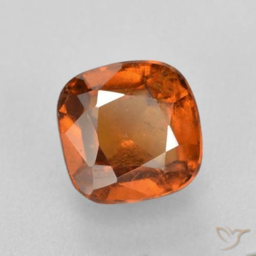 Granato hessonite Arancione scuro naturale da 2.07 ct, Cuscino, SI