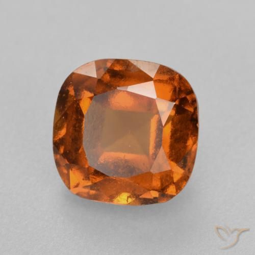 Granato hessonite Arancio medio-scuro naturale da 2.01 ct, Cuscino, VS-SI