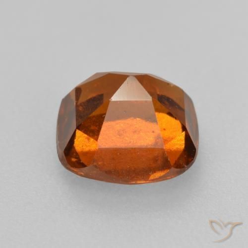Granato hessonite Arancione scuro naturale da 2.01 ct, Cuscino, VS-SI