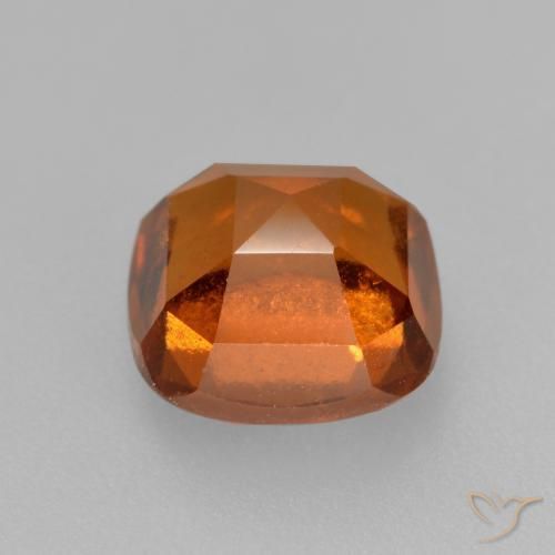 Granato hessonite Arancione scuro naturale da 2.08 ct, Cuscino, VS-SI