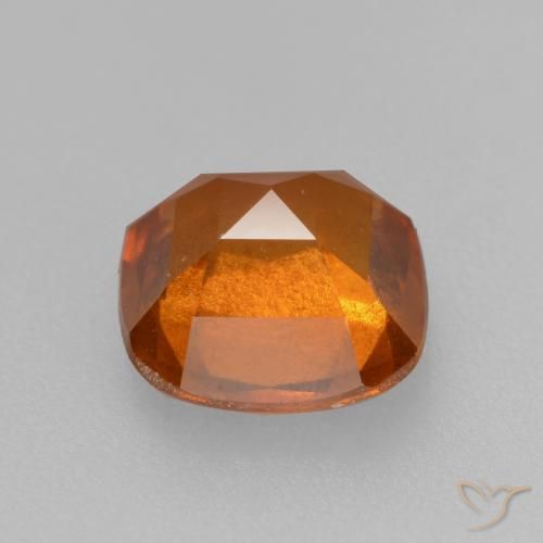 Granato hessonite Arancio Medio naturale da 1.81 ct, Cuscino, VS-SI