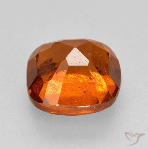 Granato hessonite Arancio Medio naturale da 2.22 ct, Cuscino, SI
