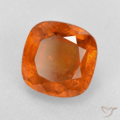 Granato hessonite Arancio Medio naturale da 2.19 ct, Cuscino, SI