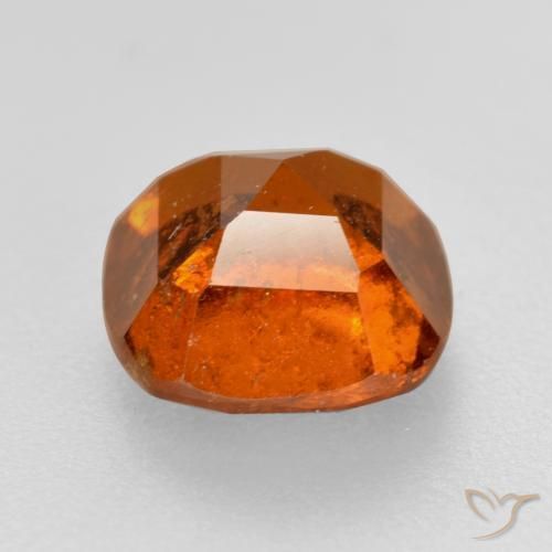 Granato hessonite Arancia Fuoco naturale da 2.02 ct, Cuscino, SI