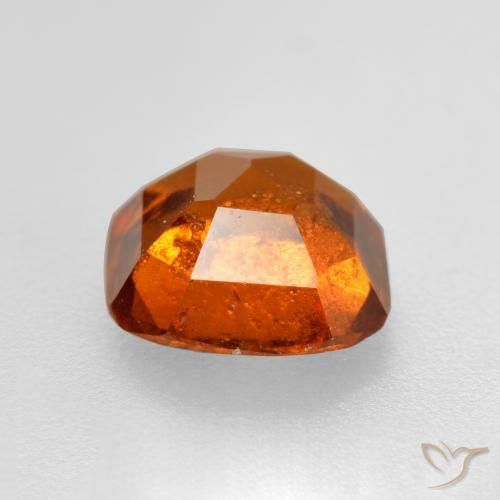 Granato hessonite Arancione Ambra naturale da 1.59 ct, Cuscino, SI