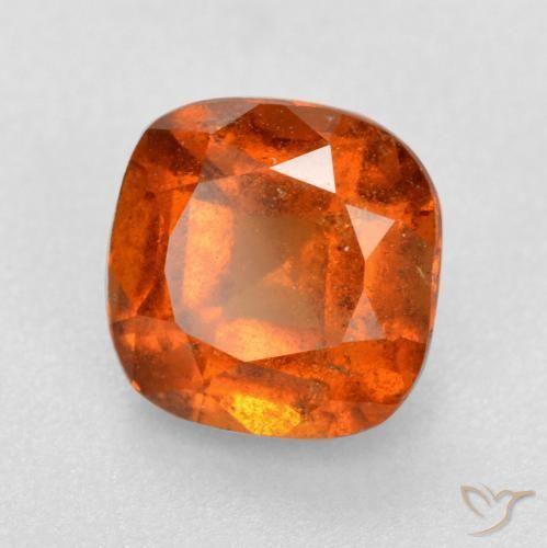 Granato hessonite Arancione Ambra naturale da 1.64 ct, Cuscino, SI