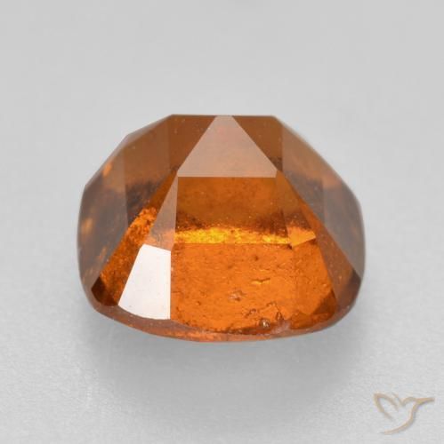 Granato hessonite Arancione Ambra naturale da 2.14 ct, Cuscino, SI