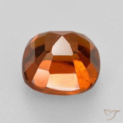 Granato hessonite Arancione scuro naturale da 2.17 ct, Cuscino, VS