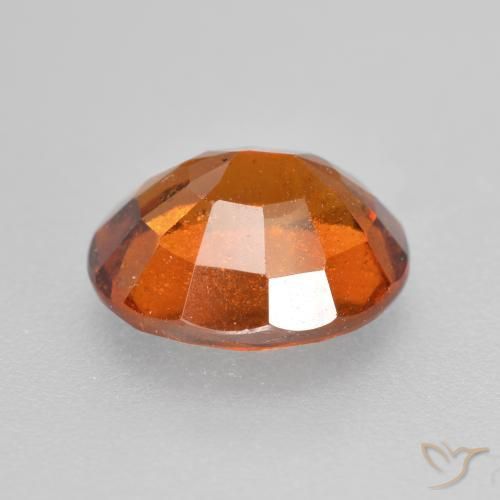 Granato hessonite Arancione scuro naturale da 2.25 ct, Ovale, SI
