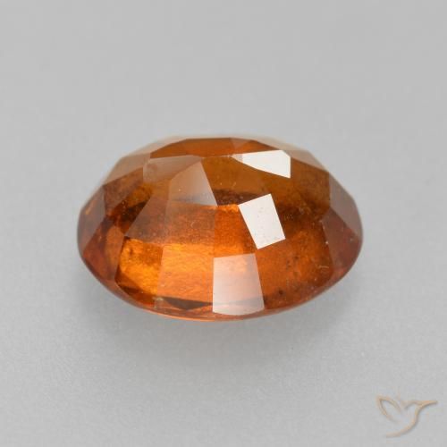Granato hessonite Arancio medio-scuro naturale da 2.23 ct, Ovale, VS-SI
