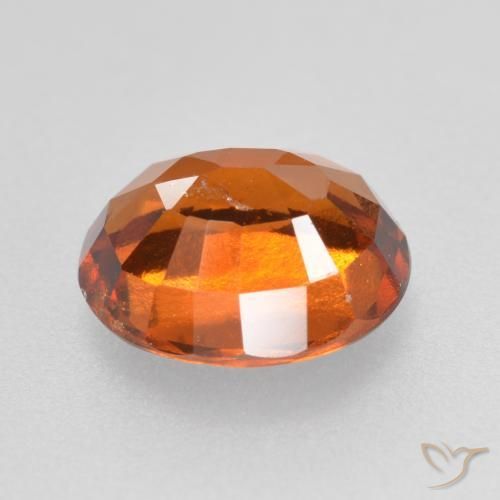 Granato hessonite Arancione rossastra naturale da 1.98 ct, Ovale, VS-SI