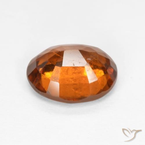 Granato hessonite Arancione Ambra naturale da 2.03 ct, Ovale, SI