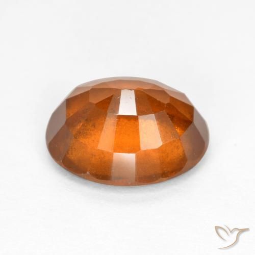 Granato hessonite Arancio Medio naturale da 1.91 ct, Ovale, SI
