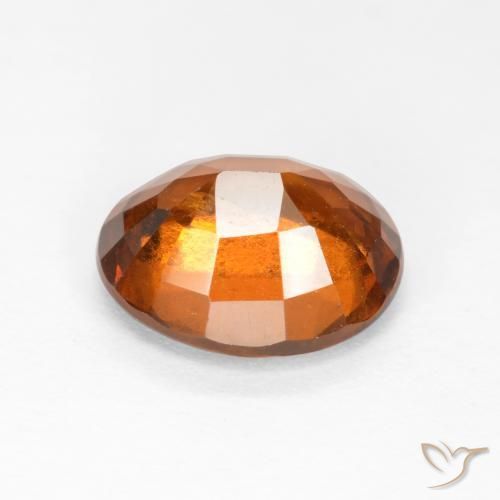 Granato hessonite Arancione scuro naturale da 2.30 ct, Ovale, SI