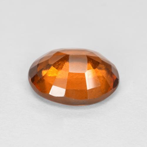 Granato hessonite Arancio medio-scuro naturale da 2.20 ct, Taglio ovale, VS-SI