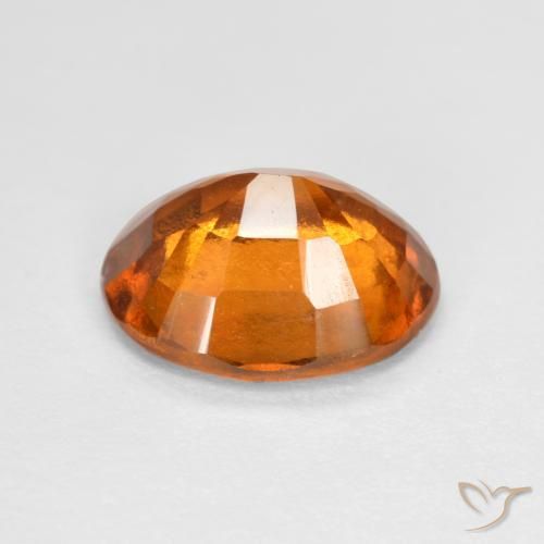 Granato hessonite Arancio Medio naturale da 2.09 ct, Ovale, SI