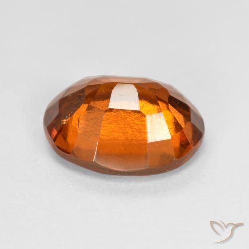 Granato hessonite Arancio medio-scuro naturale da 2.52 ct, Ovale, VS