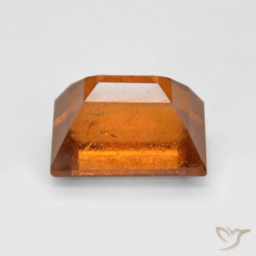 Granato hessonite Arancione scuro naturale da 2.15 ct, Taglio a baguette, VS-SI