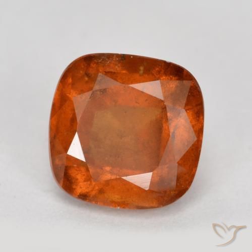 Granato hessonite Arancio Medio naturale da 2.03 ct, Cuscino, SI