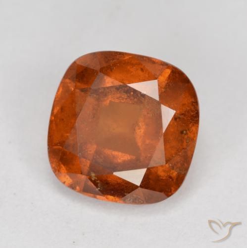 Granato hessonite Arancione Ambra naturale da 1.89 ct, Cuscino, SI