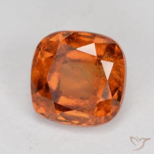 Granato hessonite Arancio Medio naturale da 2.14 ct, Cuscino, SI