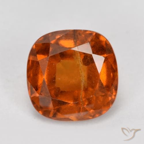 Granato hessonite Arancione Ambra naturale da 2.16 ct, Cuscino, SI