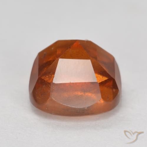 Granato hessonite Arancione Ambra naturale da 2.42 ct, Cuscino, SI