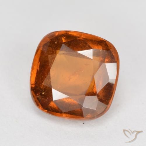 Granato hessonite Arancio medio-scuro naturale da 1.96 ct, Cuscino, VS-SI