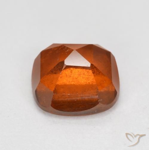 Granato hessonite Arancione Ambra naturale da 1.96 ct, Cuscino, VS-SI