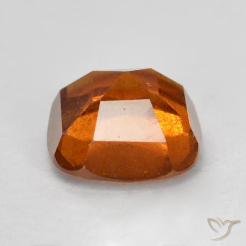 Granato hessonite Arancione scuro naturale da 2.06 ct, Cuscino, VS-SI