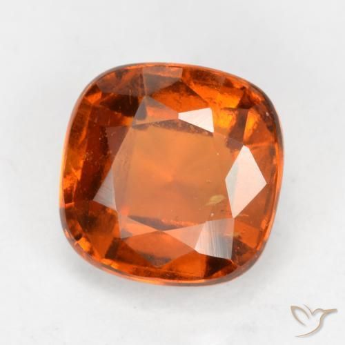 Granato hessonite Arancio Medio naturale da 2.47 ct, Cuscino, VS-SI
