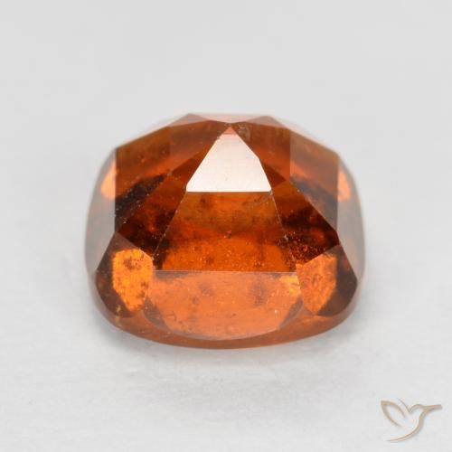 Granato hessonite Arancione rossastra naturale da 2.05 ct, Cuscino, VS-SI