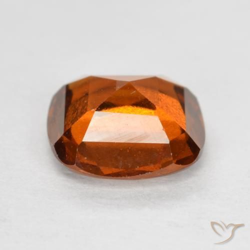 Granato hessonite Arancio Medio naturale da 1.67 ct, Cuscino, VS