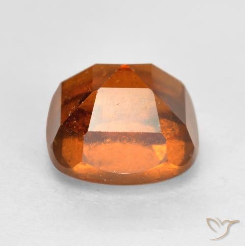 Granato hessonite Arancio Medio naturale da 2.27 ct, Cuscino, VS-SI