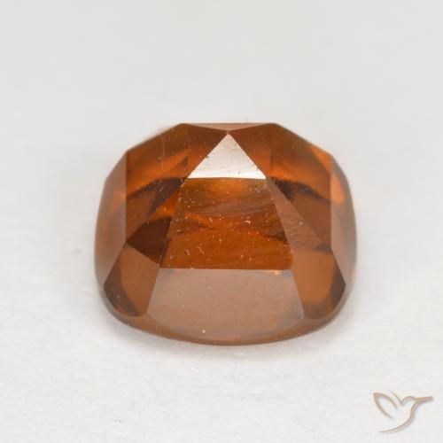 Granato hessonite Arancione Ambra naturale da 2.17 ct, Cuscino, VVS-VS