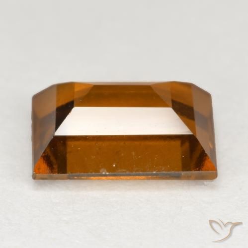 Granato hessonite Arancio Medio naturale da 2.23 ct, Taglio a baguette, VVS-VS