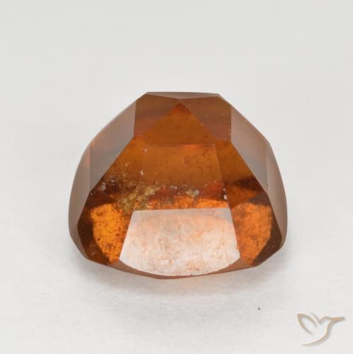 Granato hessonite Arancione Ambra naturale da 2.41 ct, Cuscino, SI