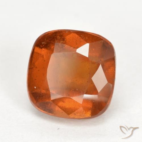 Granato hessonite Arancio medio-scuro naturale da 2.60 ct, Cuscino, SI