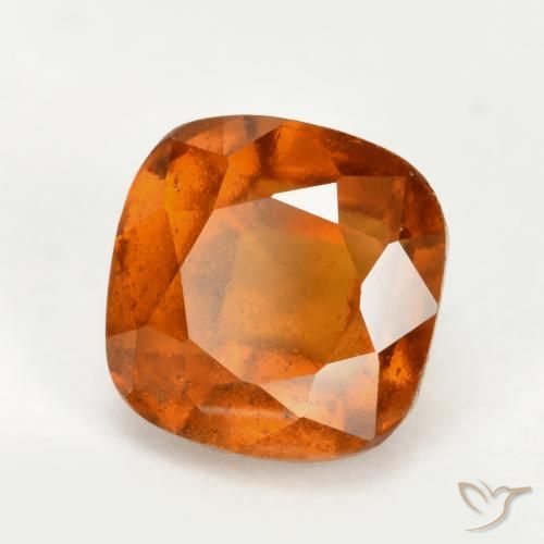 Granato hessonite Arancio Medio naturale da 2.65 ct, Cuscino, VS-SI