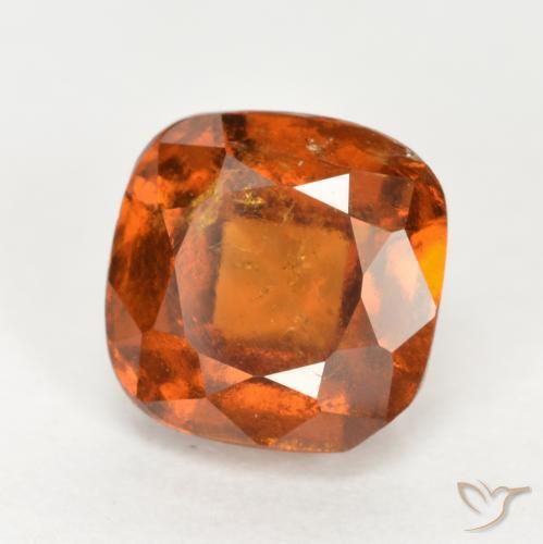 Granato hessonite Arancio medio-scuro naturale da 2.40 ct, Cuscino, SI