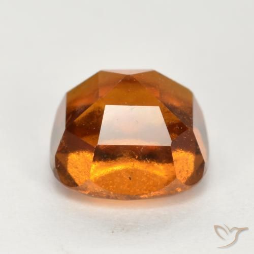 Granato hessonite Arancio medio-scuro naturale da 2.50 ct, Cuscino, VS-SI