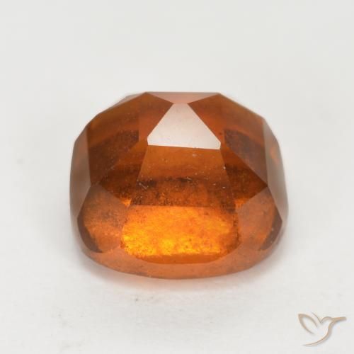Granato hessonite Arancio Medio naturale da 2.55 ct, Cuscino, VS-SI